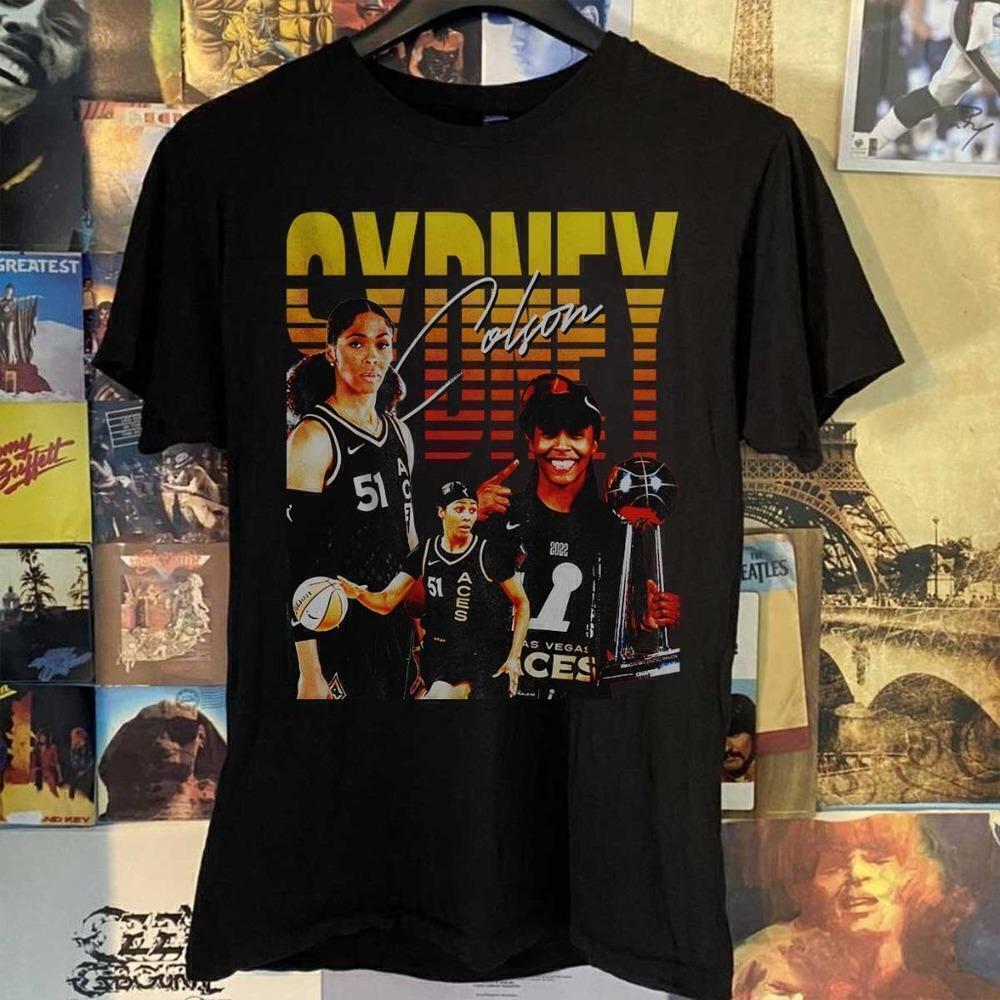 Sydney Colson Las Vegas Aces Wnba Basketball Fan T Shirt